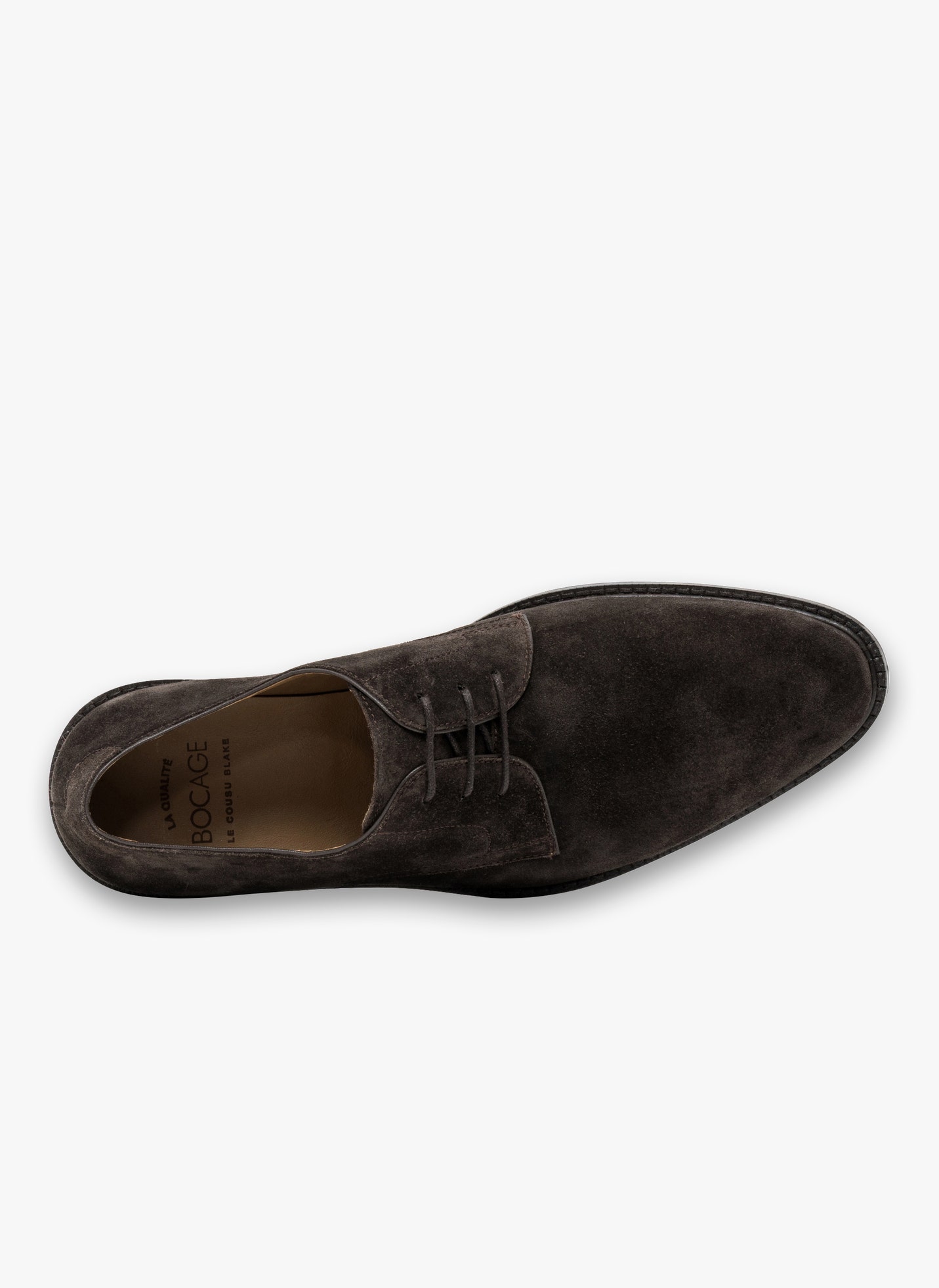 Derbies LAWDIER homme marron Bocage Derbies LAWDIER homme marron Marron foncé