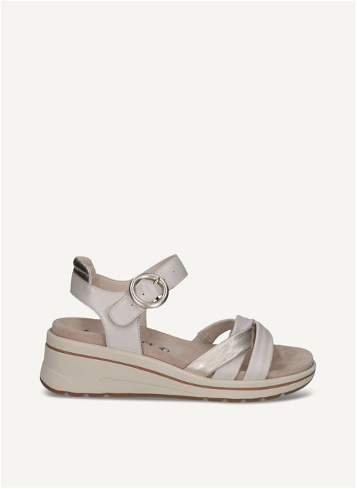 Caprice Sandales 9-28304-46 femme blanc