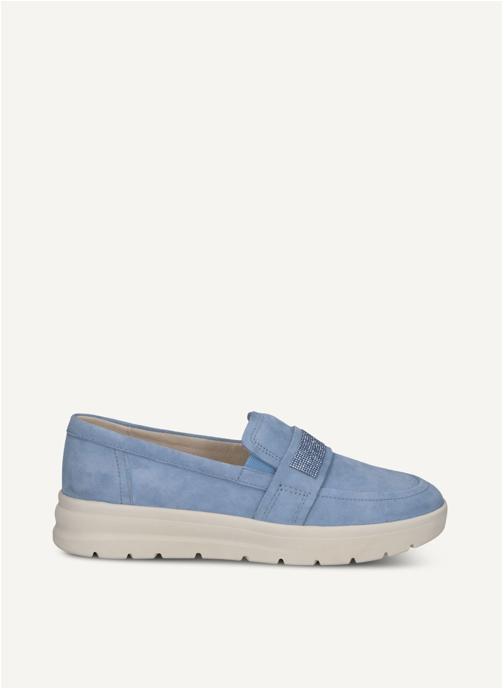 Caprice Mocassins 9-24700-46 femme bleu