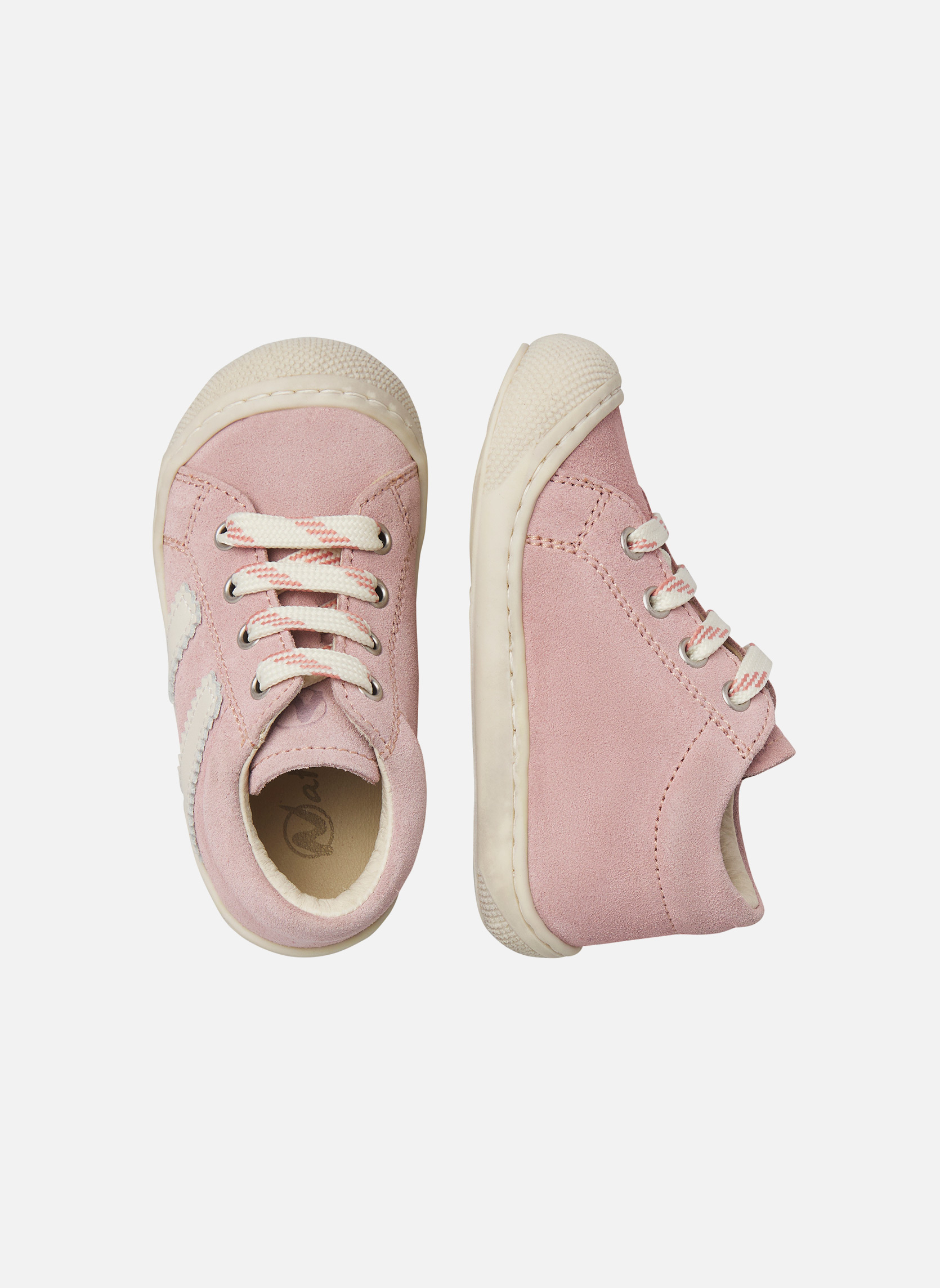 Baskets basses Sneakers MACKS 3 Rose-Blanc crème garçon rose Naturino Baskets basses Sneakers MACKS 3 Rose-Blanc crème garçon rose Rose chiné