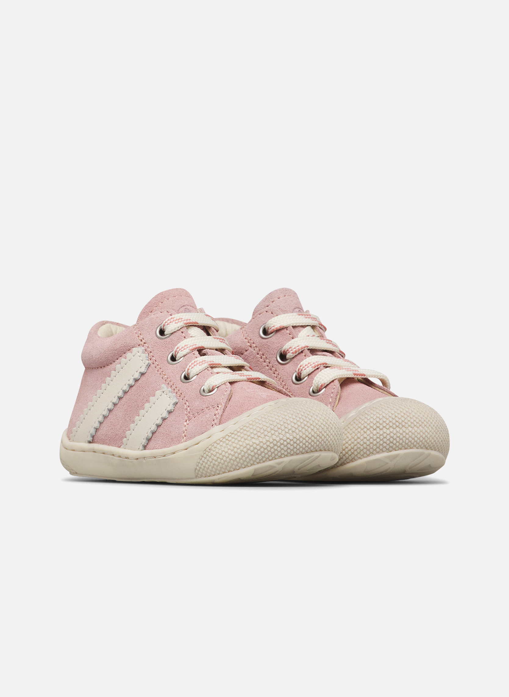 Baskets basses Sneakers MACKS 3 Rose-Blanc crème garçon rose Naturino Baskets basses Sneakers MACKS 3 Rose-Blanc crème garçon rose Rose chiné