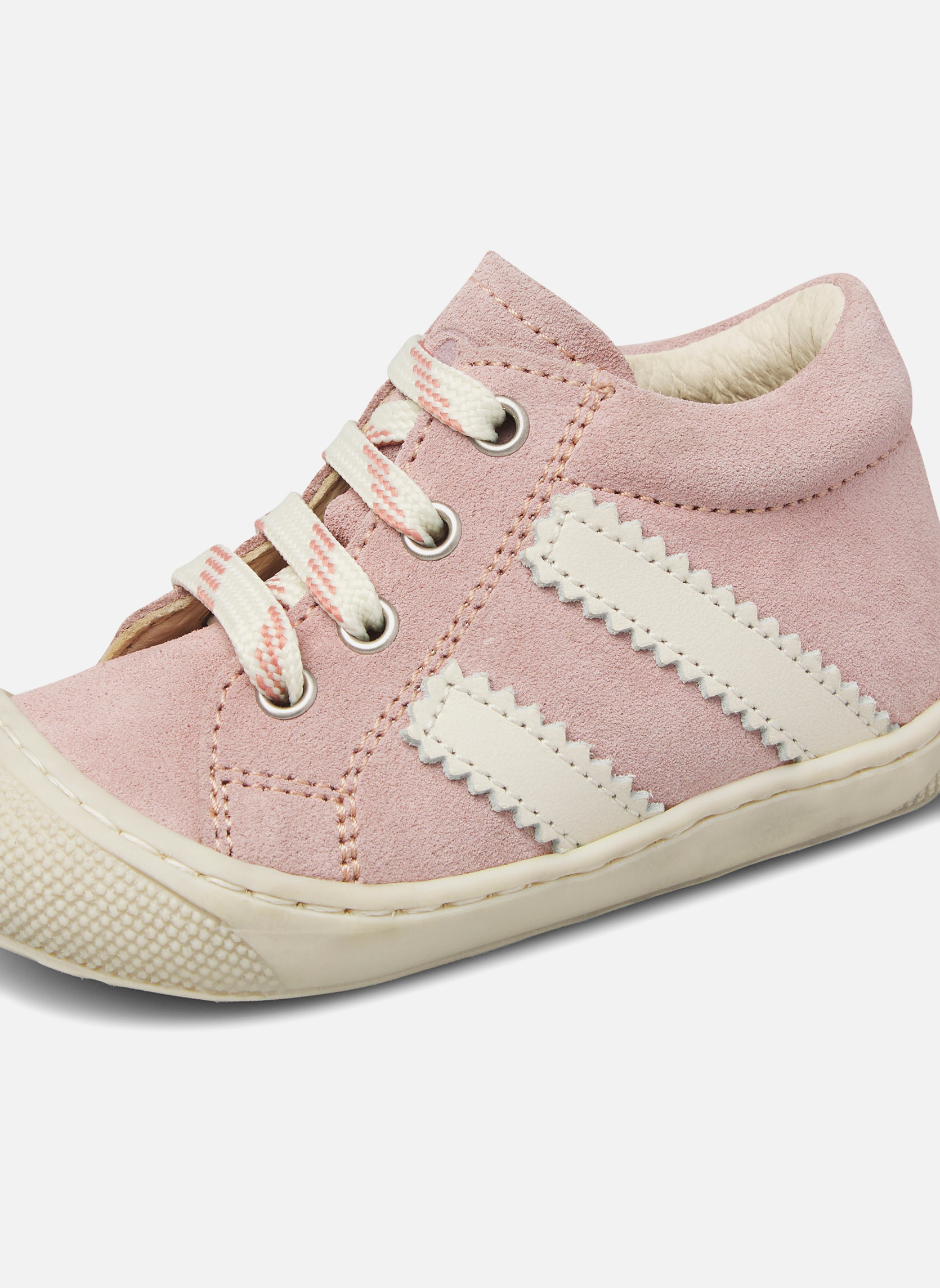 Baskets basses Sneakers MACKS 3 Rose-Blanc crème garçon rose Naturino Baskets basses Sneakers MACKS 3 Rose-Blanc crème garçon rose Rose chiné