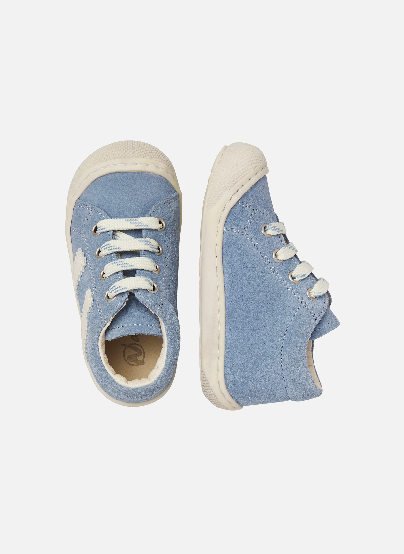 Baskets basses Sneakers MACKS 3 Céleste-Blanc crème garçon bleu Naturino Baskets basses Sneakers MACKS 3 Céleste-Blanc crème garçon bleu Bleu clair