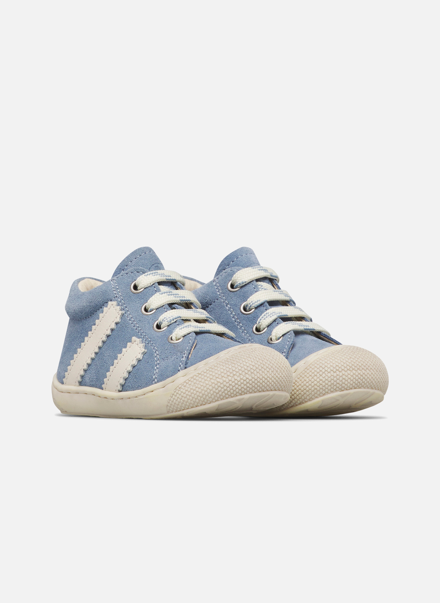 Baskets basses Sneakers MACKS 3 Céleste-Blanc crème garçon bleu Naturino Baskets basses Sneakers MACKS 3 Céleste-Blanc crème garçon bleu Bleu clair