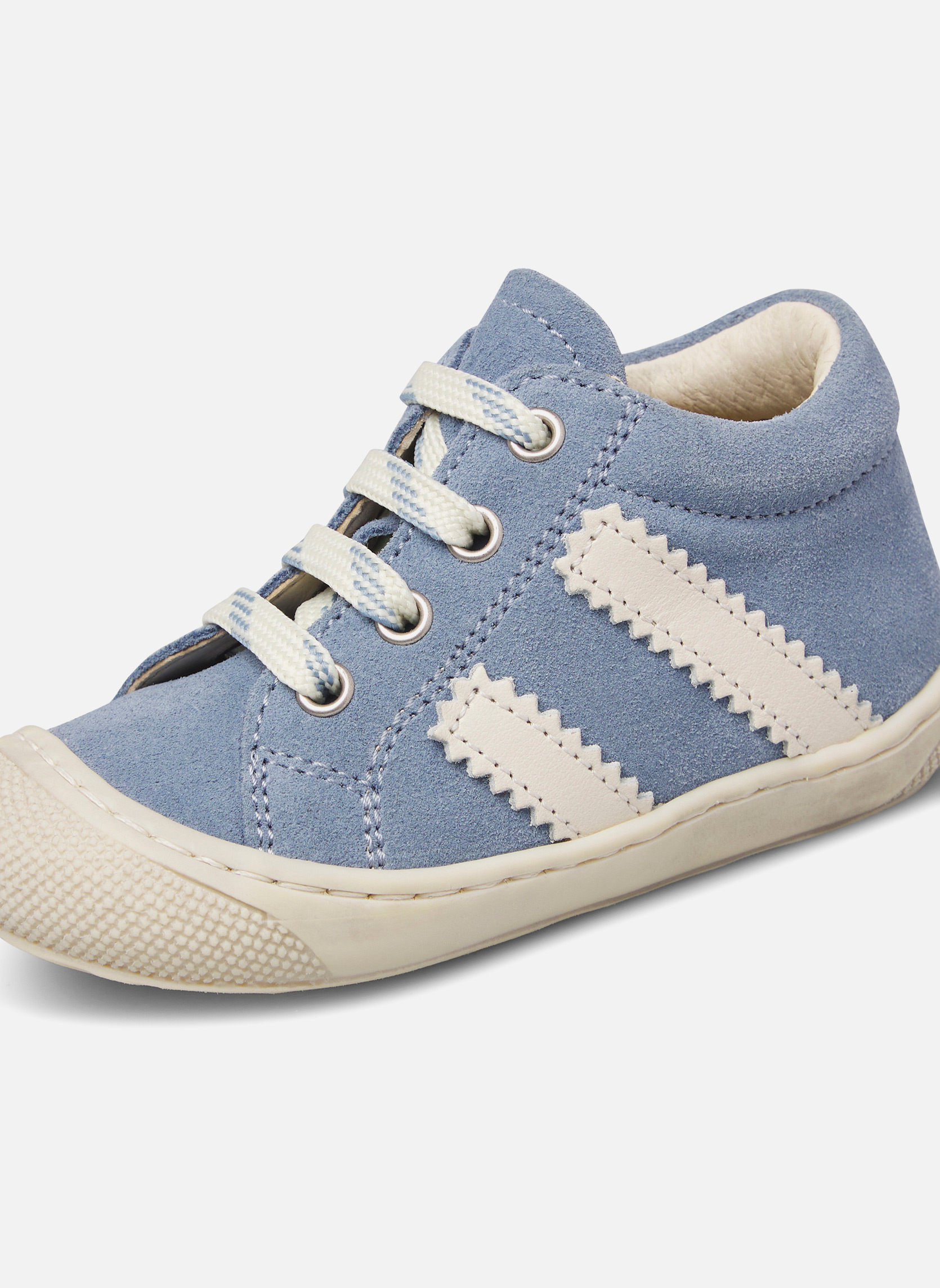 Baskets basses Sneakers MACKS 3 Céleste-Blanc crème garçon bleu Naturino Baskets basses Sneakers MACKS 3 Céleste-Blanc crème garçon bleu Bleu clair