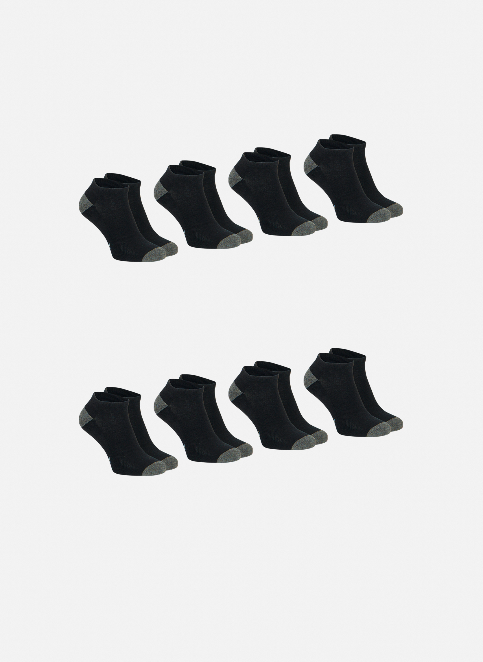 Socquettes ECOPACK SPORT homme noir ATHENA Socquettes ECOPACK SPORT homme noir Noir