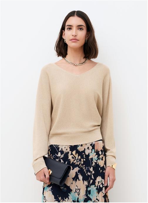 Caroll Pulls 261K-MARGARETH femme beige