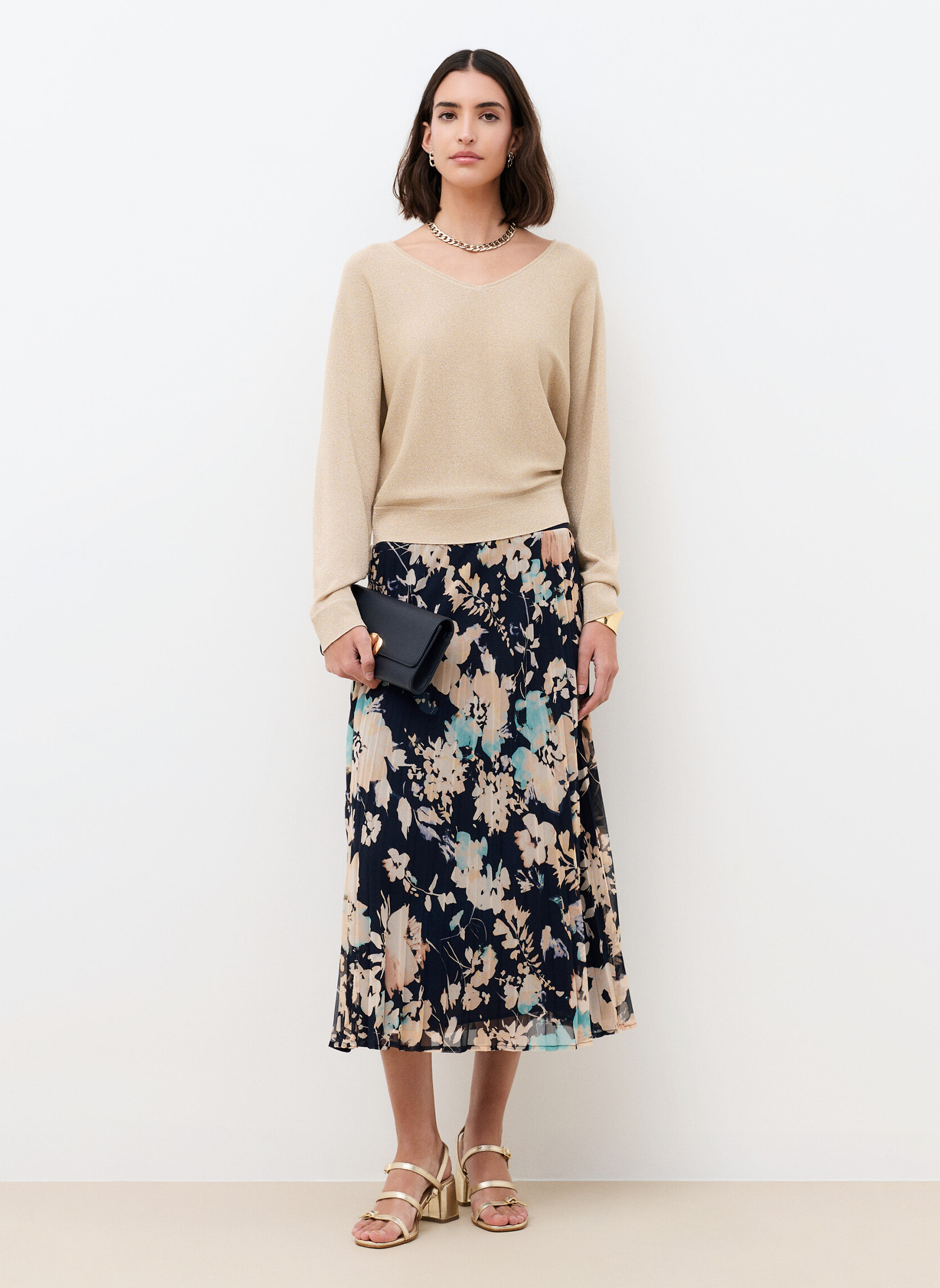 Pulls 261K-MARGARETH femme beige Caroll Pulls 261K-MARGARETH femme beige Beige
