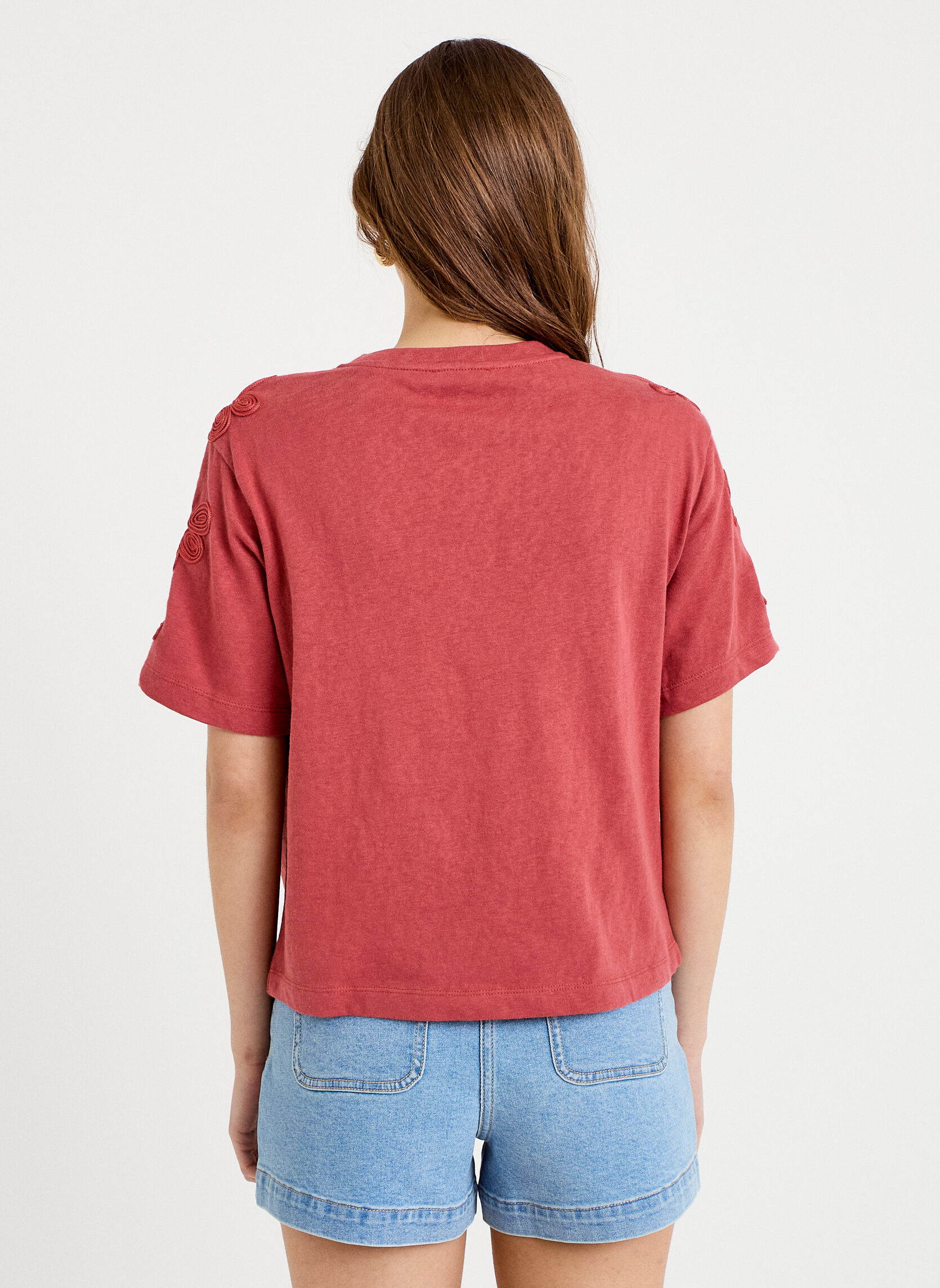 Tee-shirts KLINCORNELY femme rouge Cache Cache Tee-shirts KLINCORNELY femme rouge Rouge