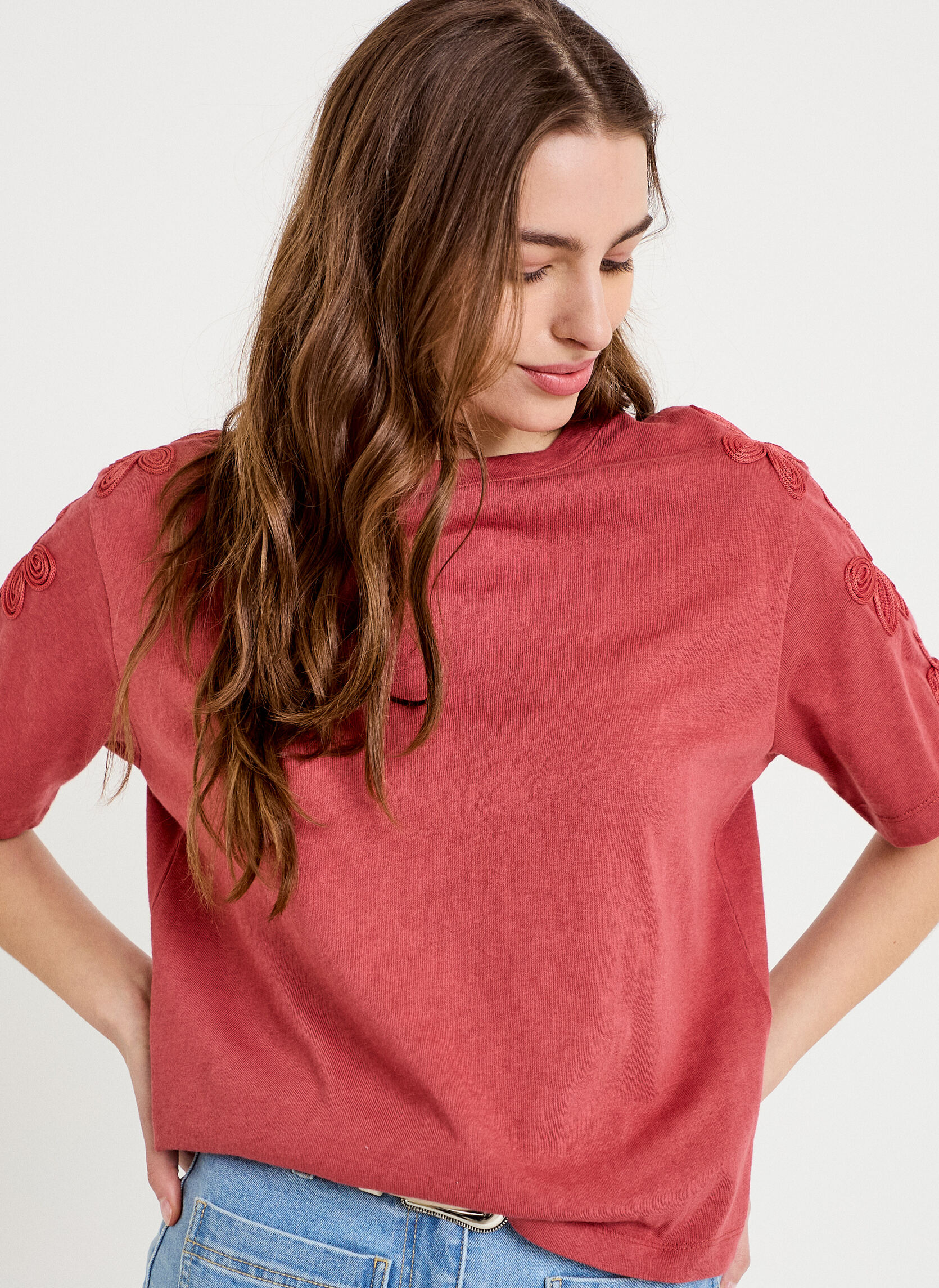 Tee-shirts KLINCORNELY femme rouge Cache Cache Tee-shirts KLINCORNELY femme rouge Rouge