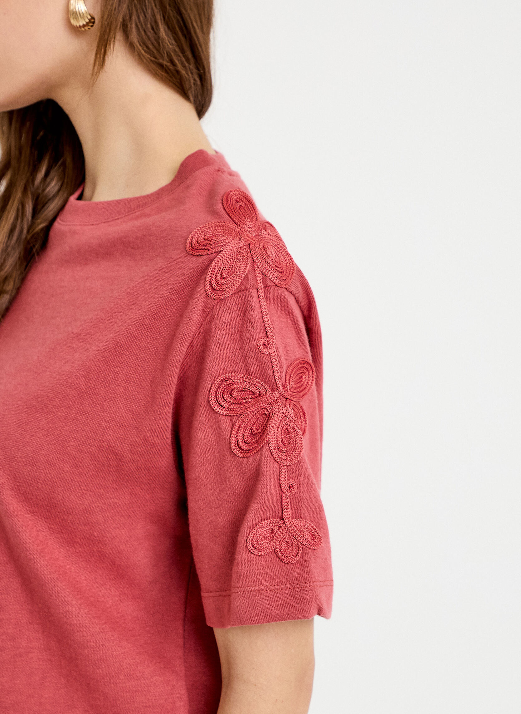 Tee-shirts KLINCORNELY femme rouge Cache Cache Tee-shirts KLINCORNELY femme rouge Rouge