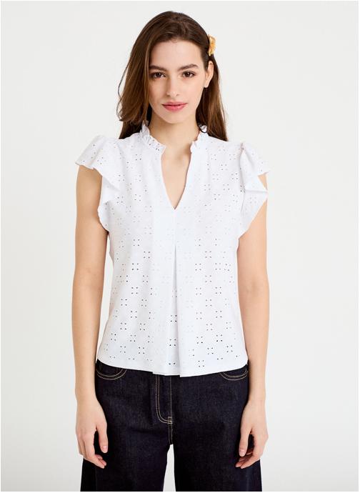 Cache Cache Tee-shirts KAJOURBLOUSE femme blanc