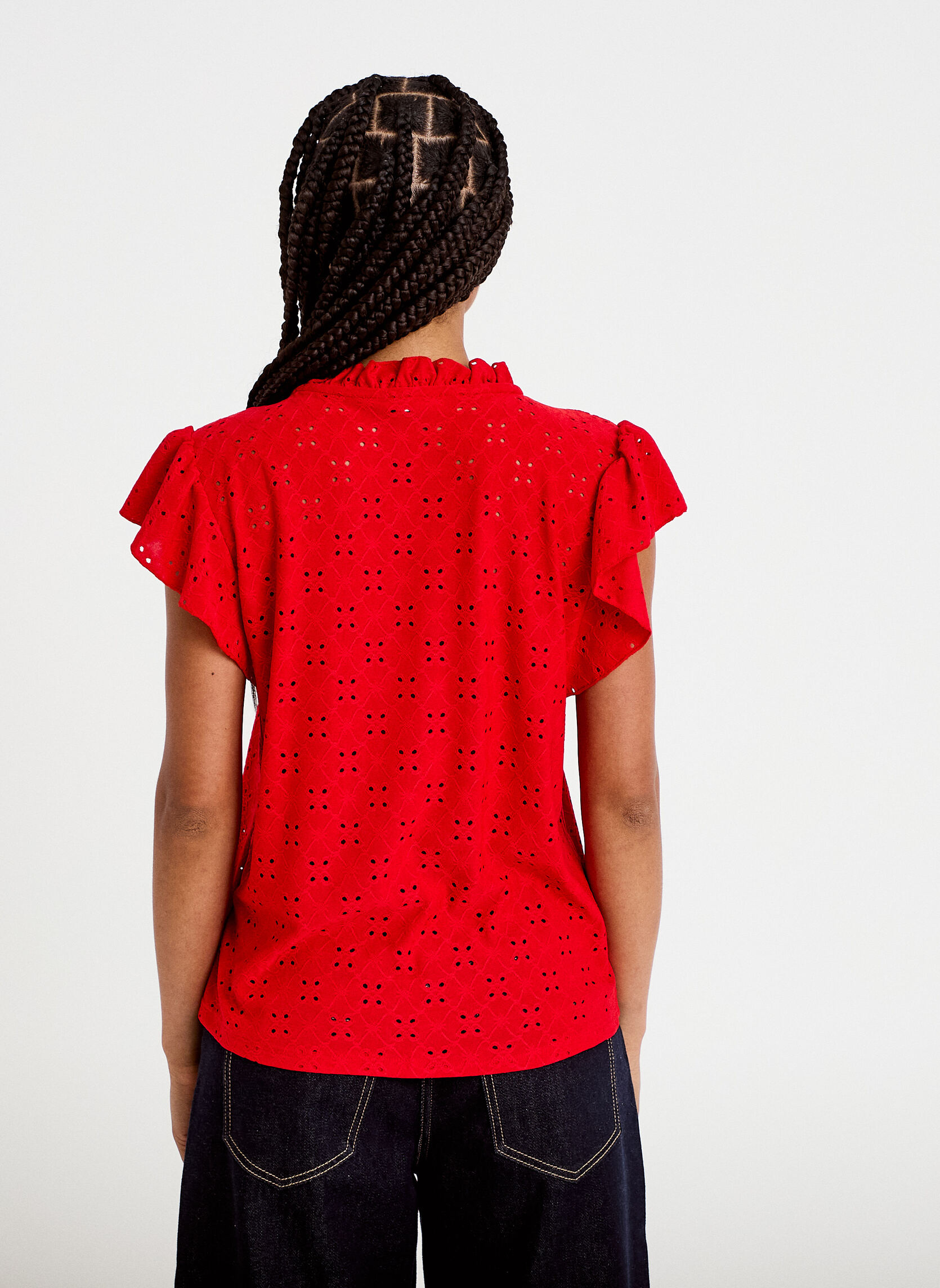 Tee-shirts KAJOURBLOUSE femme rouge Cache Cache Tee-shirts KAJOURBLOUSE femme rouge Rouge