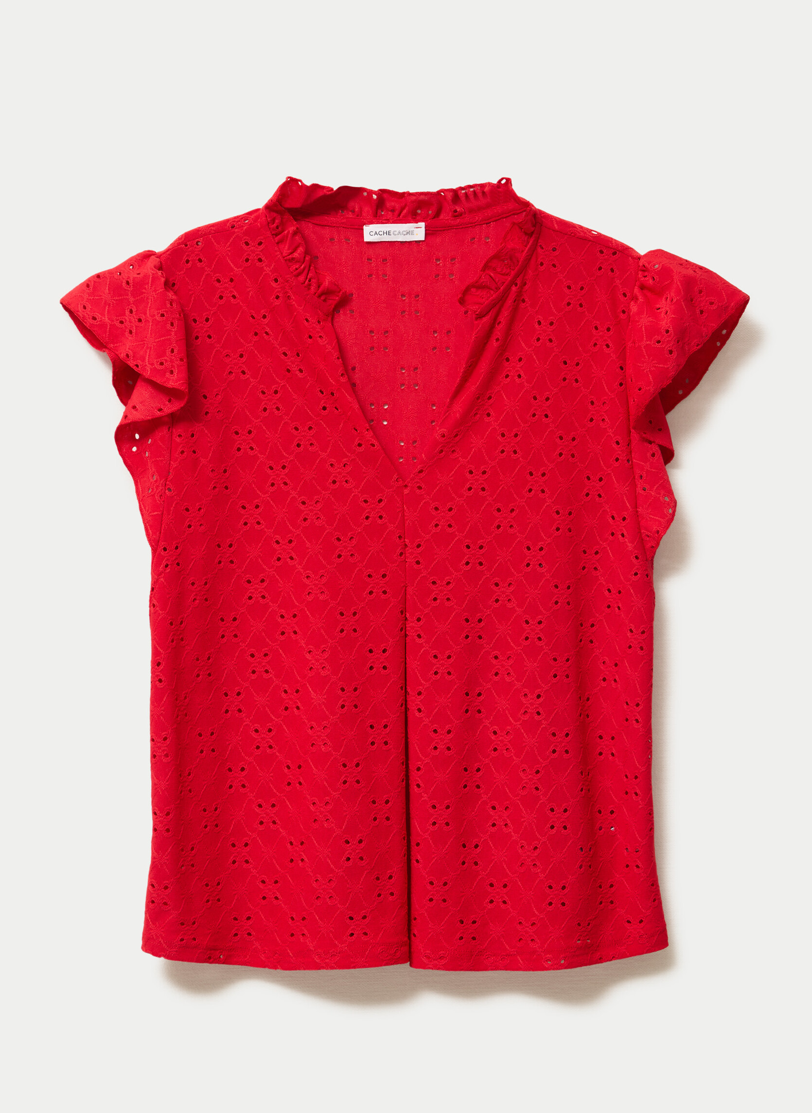 Tee-shirts KAJOURBLOUSE femme rouge Cache Cache Tee-shirts KAJOURBLOUSE femme rouge Rouge