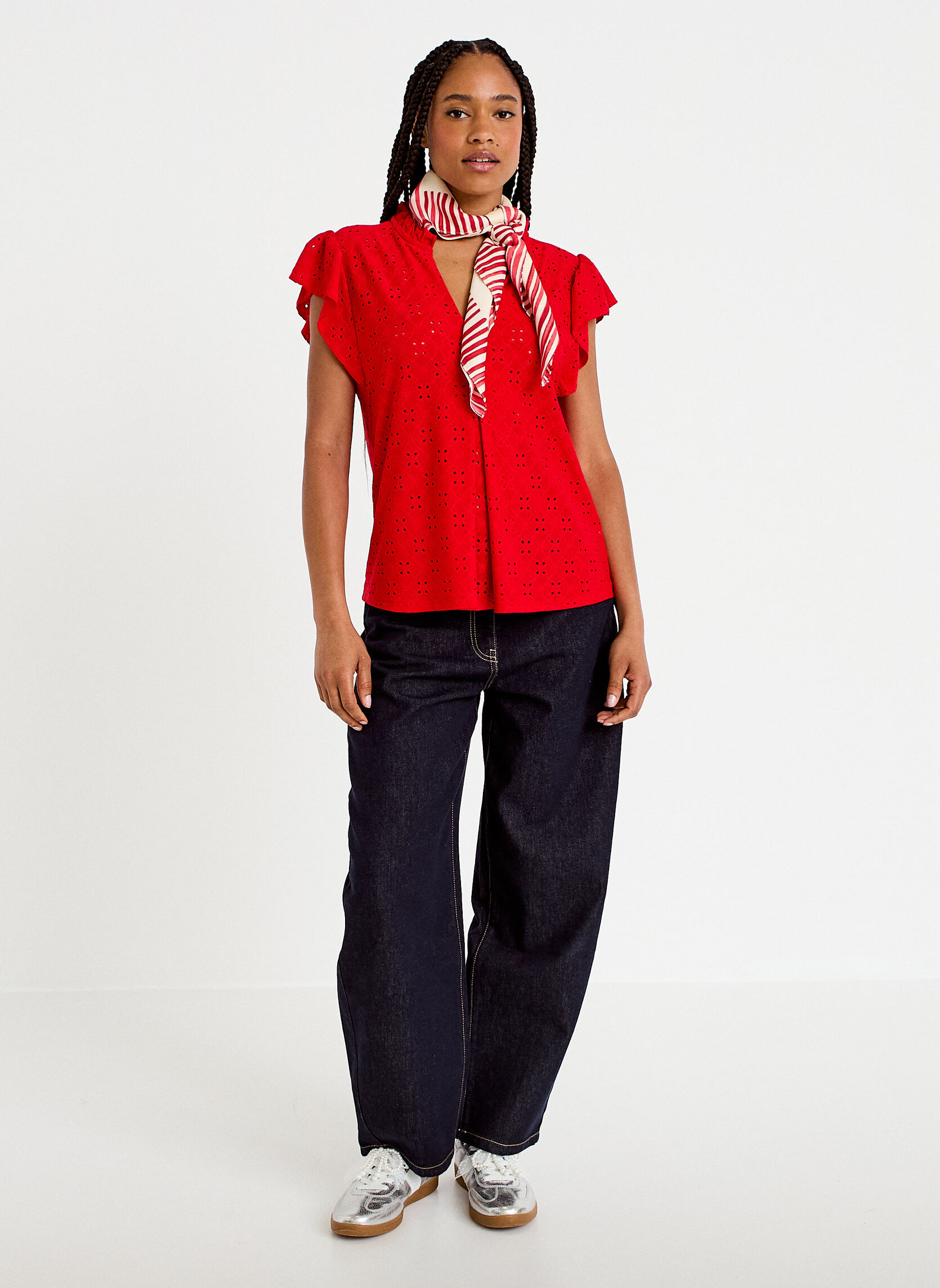 Tee-shirts KAJOURBLOUSE femme rouge Cache Cache Tee-shirts KAJOURBLOUSE femme rouge Rouge