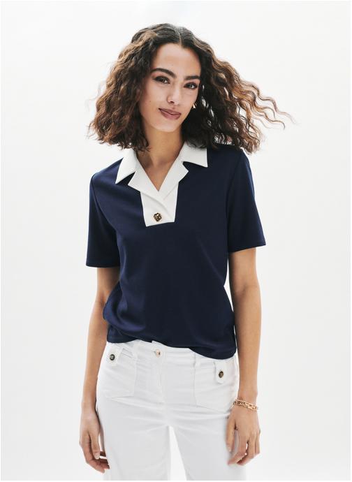 Caroll Tee-shirts T-shirts - 251T-TERRY femme bleu