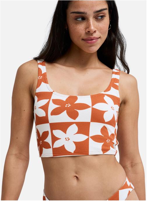 Roxy Hauts de maillot balconnet Hazy Days Tank Top femme orange