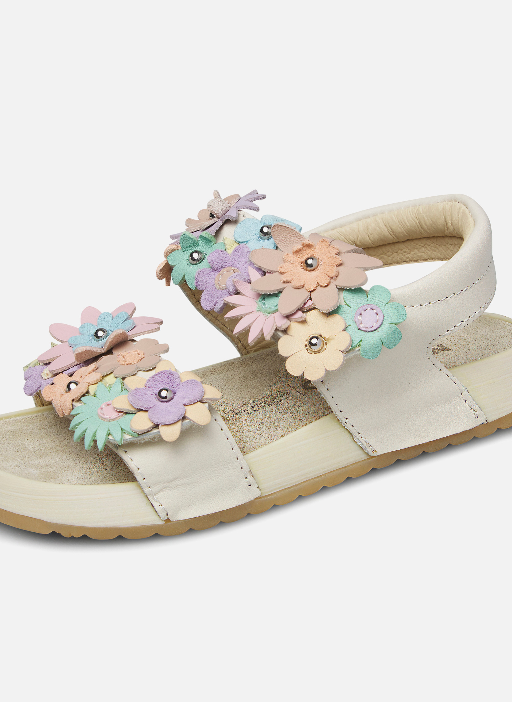Sandales Sandales NUMEES 2. Blanc- fille blanc Naturino Sandales Sandales NUMEES 2. Blanc- fille blanc Blanc