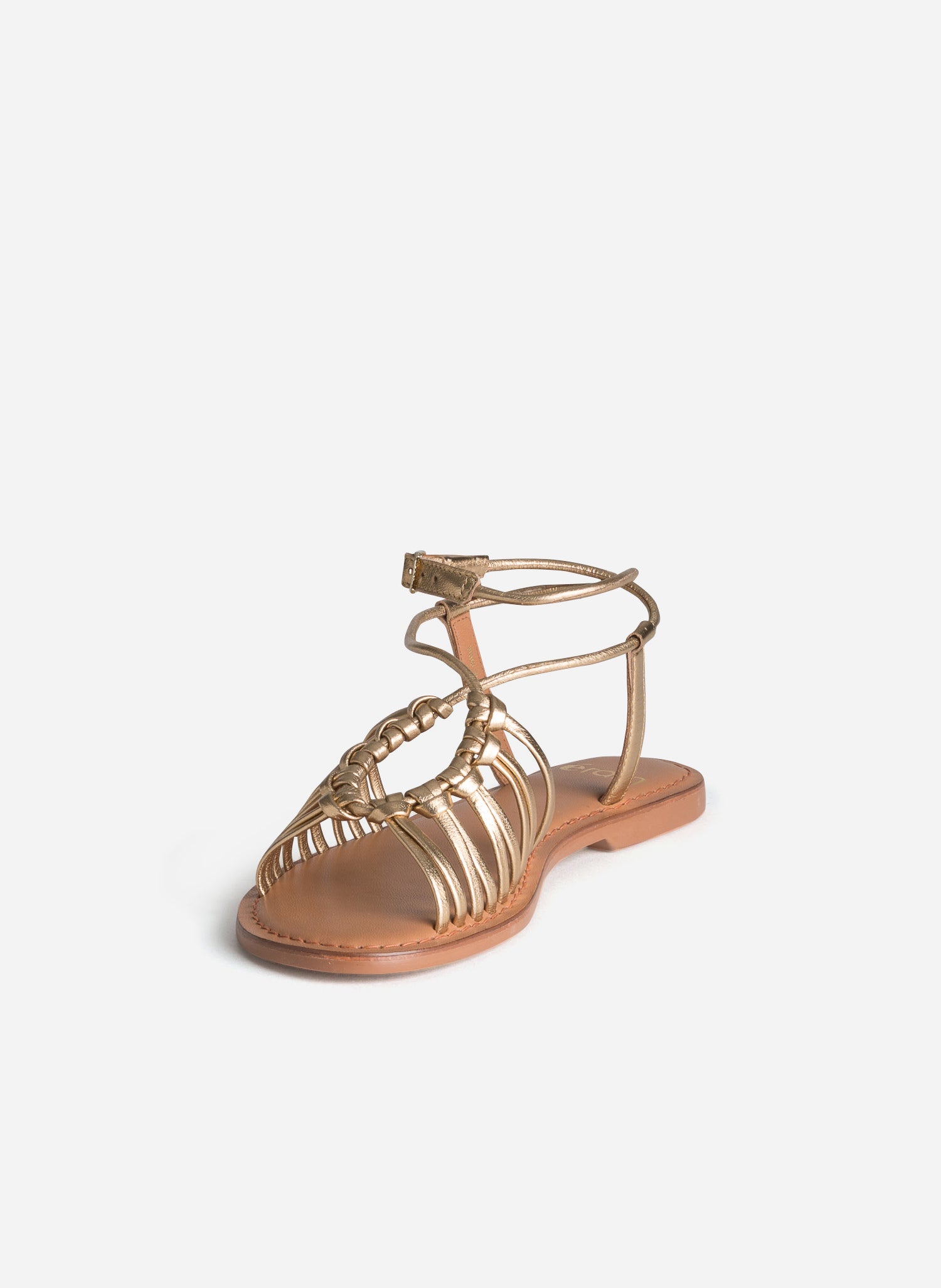Sandales SOUMAYA femme or et bronze Eram Sandales SOUMAYA femme or et bronze Or