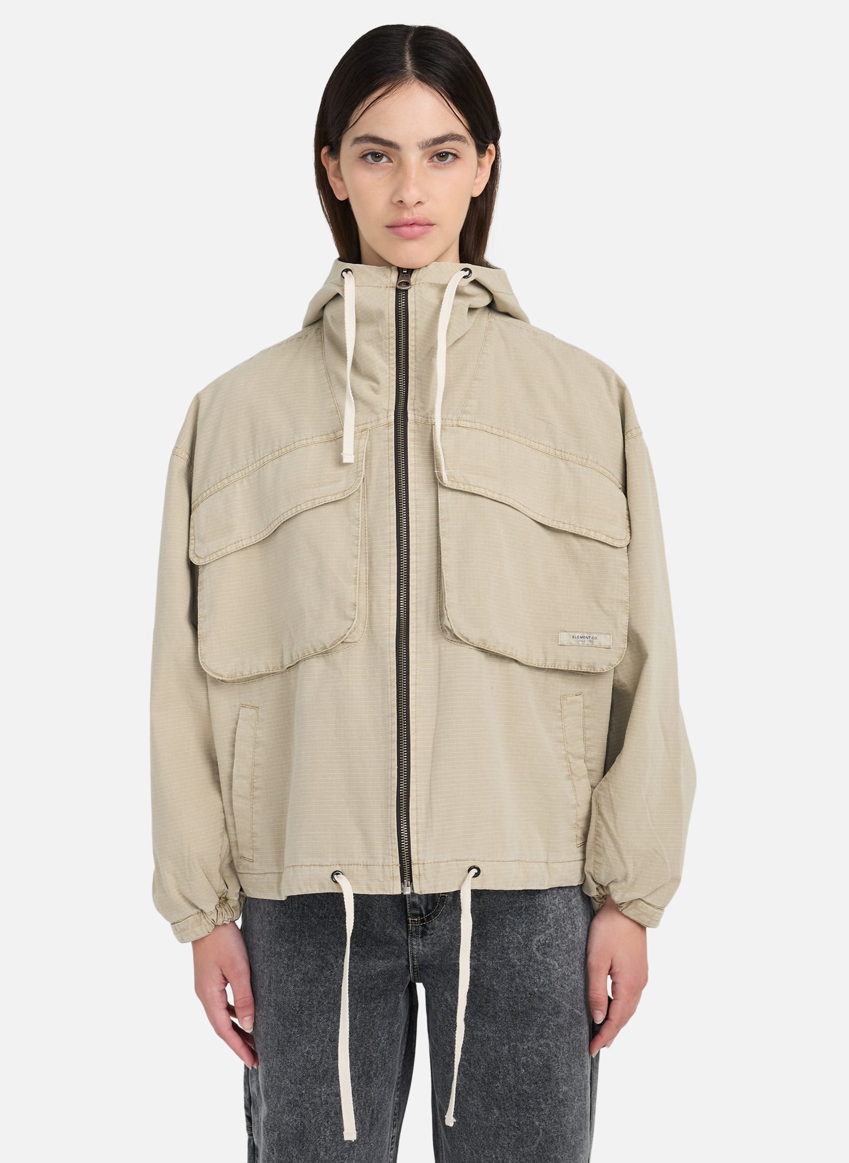 Parkas Ripstop femme beige Element Parkas Ripstop femme beige Beige