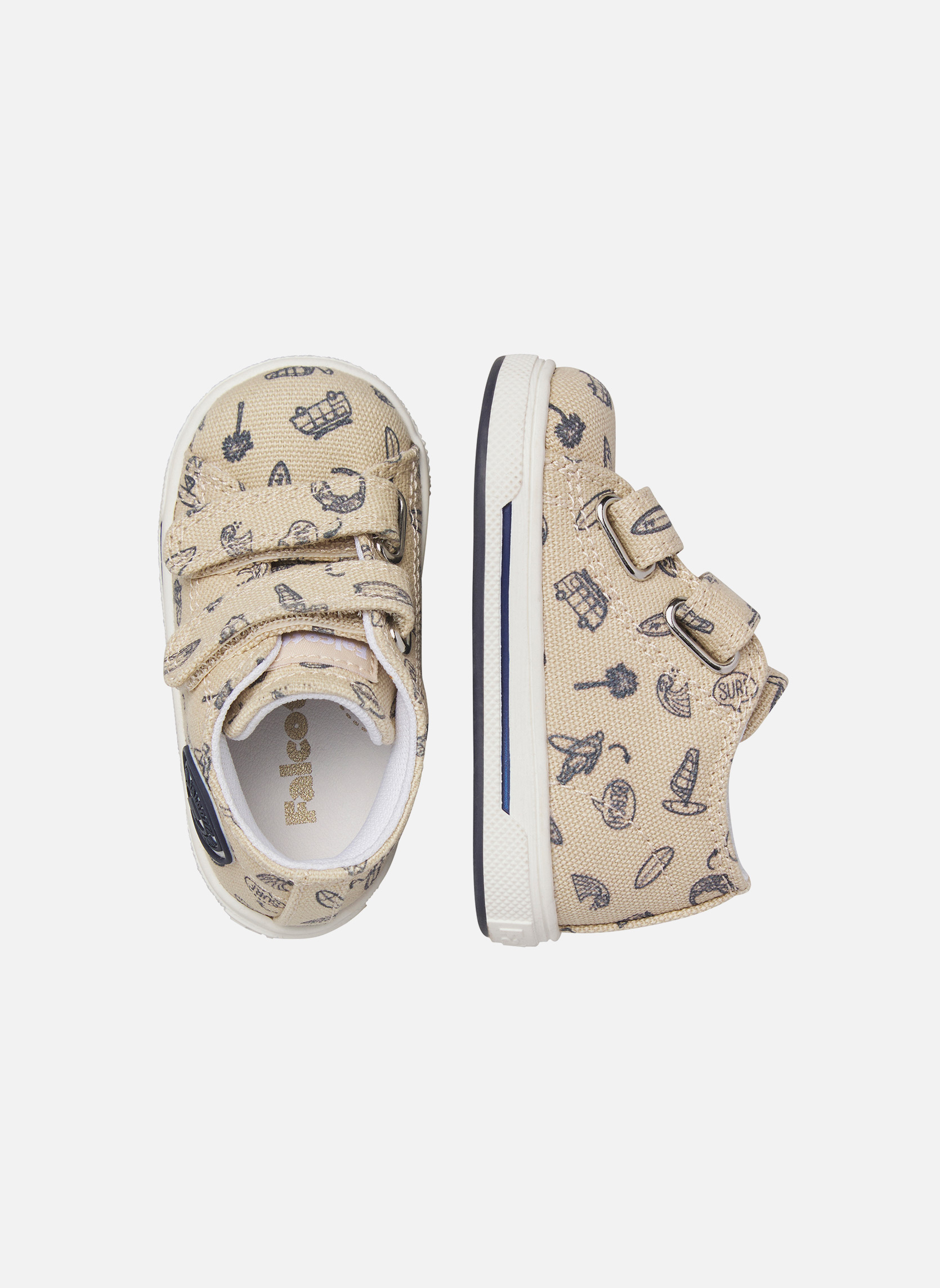 Baskets basses Sneakers MICHAEL 3. Beige- garçon beige Falcotto Baskets basses Sneakers MICHAEL 3. Beige- garçon beige Beige