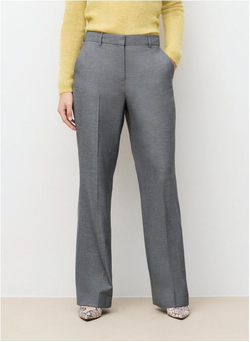 Caroll Pantalons droit 261P-PODIUM femme gris