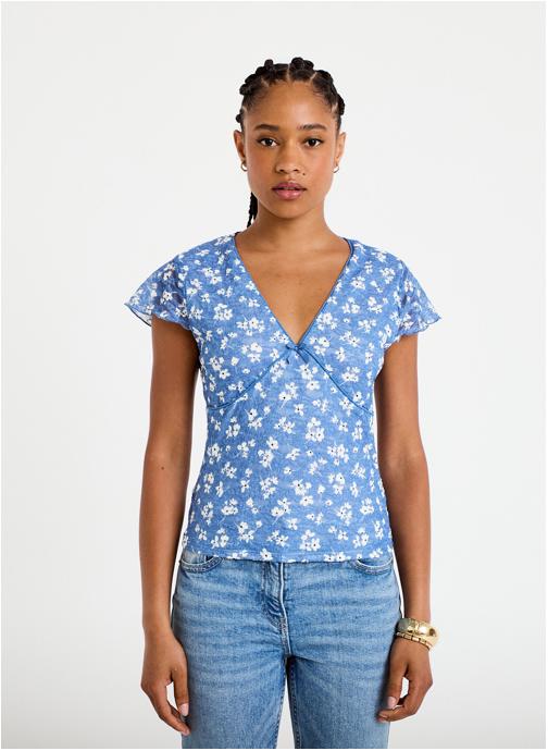 Cache Cache Tee-shirts KVCORE femme bleu