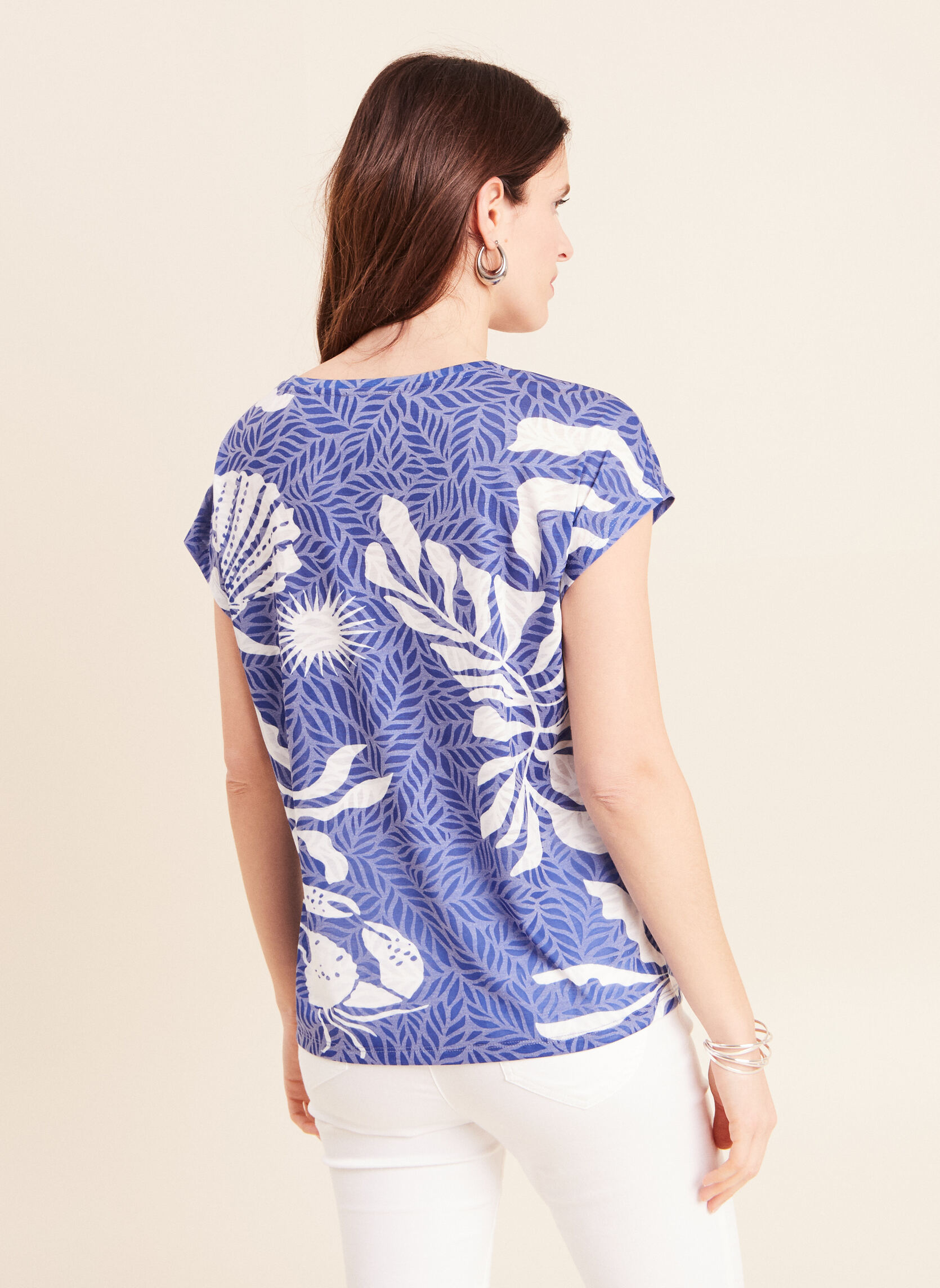 Tee-shirts TICOLOWAVE femme bleu Bréal Tee-shirts TICOLOWAVE femme bleu Bleu foncé