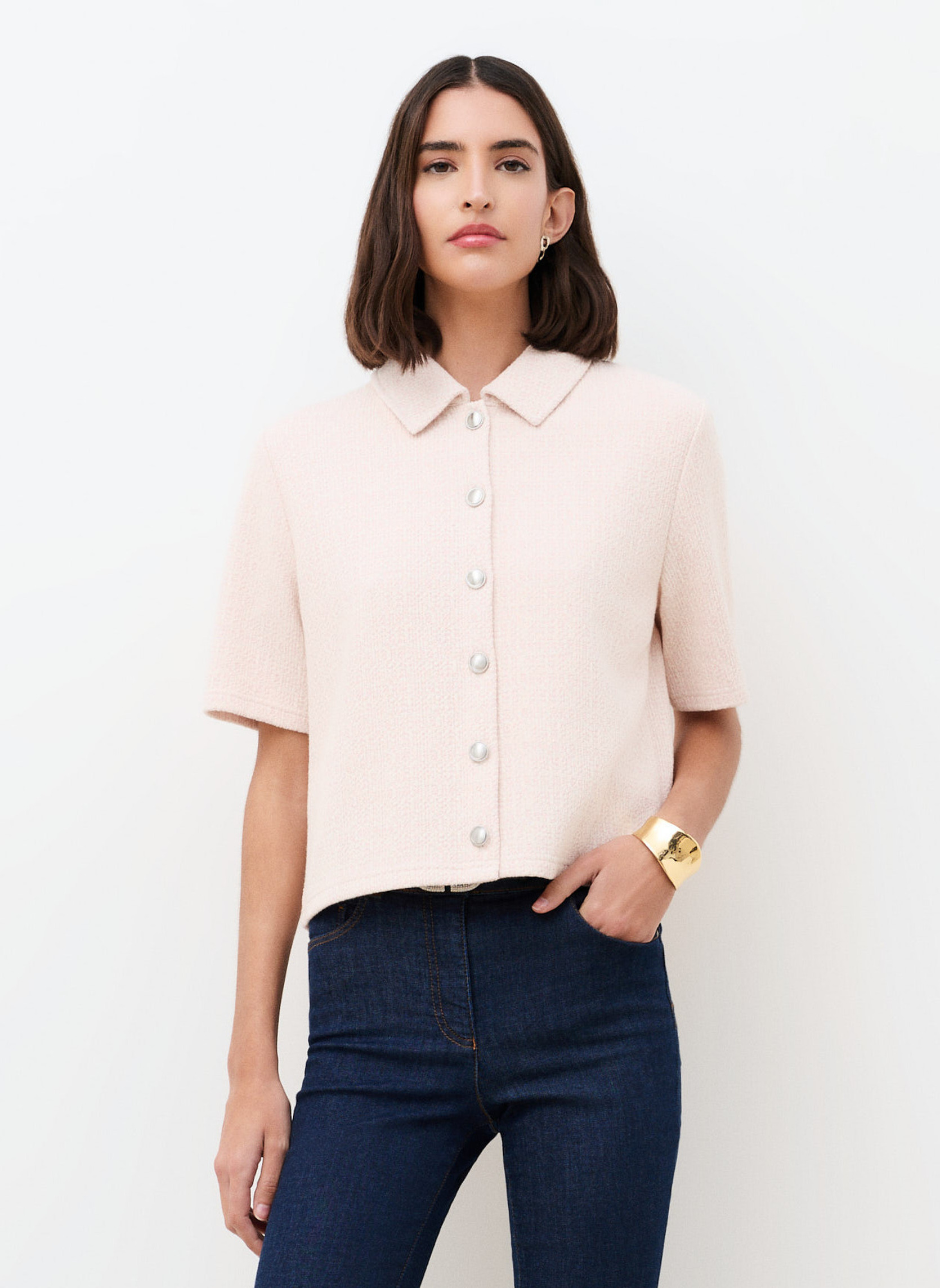 Chemises 261T-TAEL femme rose Caroll Chemises 261T-TAEL femme rose Rose clair