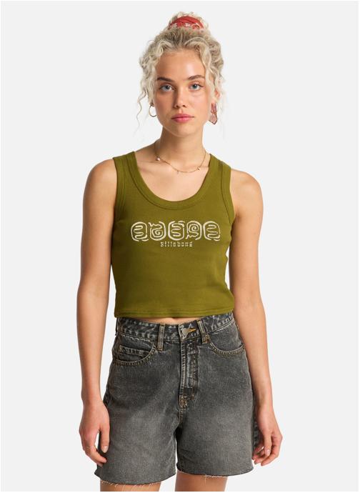 Billabong Débardeurs Stirred Up femme vert