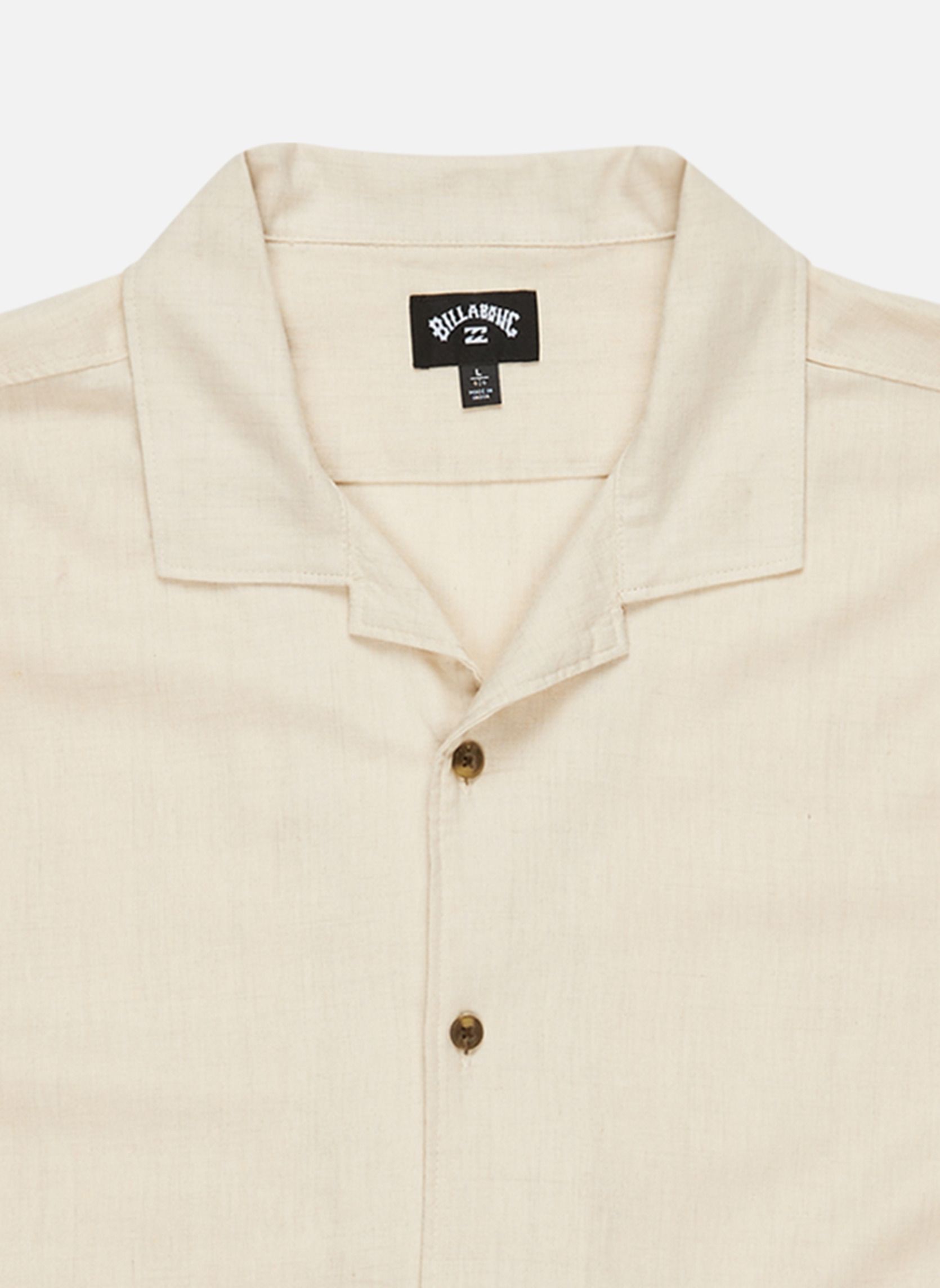 Chemises Vacay Linen homme blanc Billabong Chemises Vacay Linen homme blanc Blanc