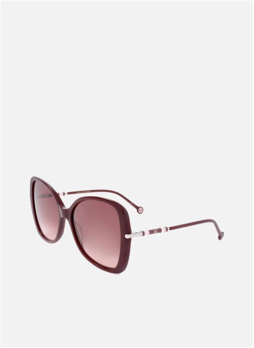 Carolina Herrera Lunettes de soleil femme rouge