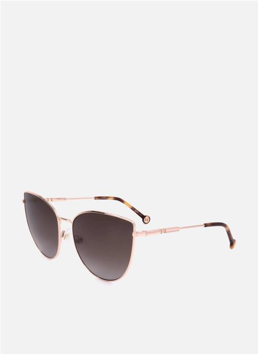 Carolina Herrera Lunettes de soleil femme or et bronze