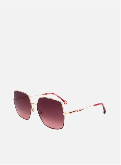 Carolina Herrera Lunettes de soleil femme or et bronze