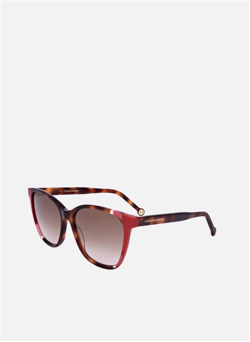 Carolina Herrera Lunettes de soleil femme rouge