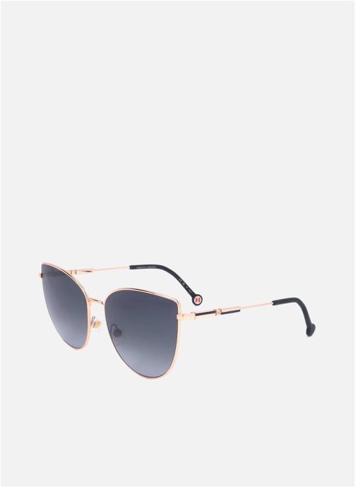 Carolina Herrera Lunettes de soleil femme or et bronze