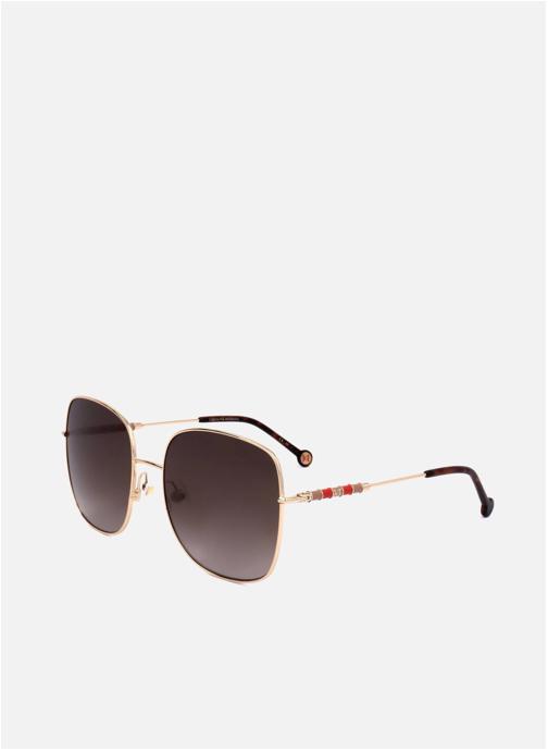 Carolina Herrera Lunettes de soleil femme or et bronze
