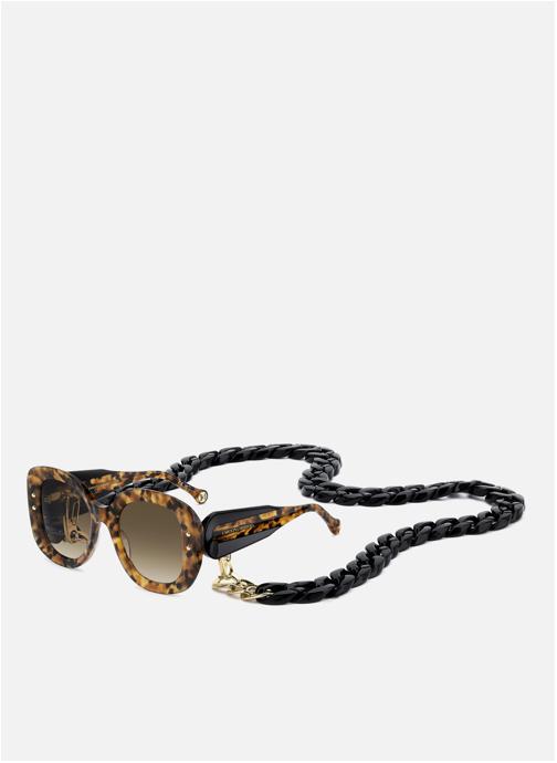 Carolina Herrera Lunettes de soleil femme marron