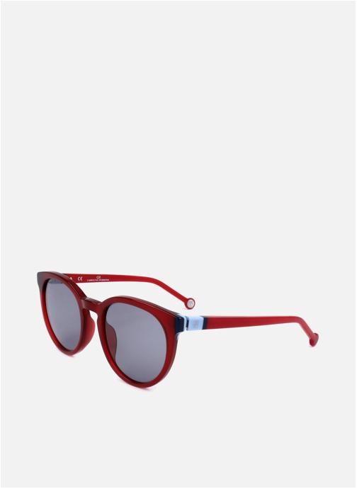 Carolina Herrera Lunettes de soleil femme rouge
