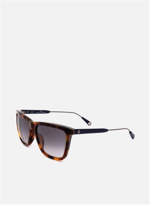 Carolina Herrera Lunettes de soleil homme marron