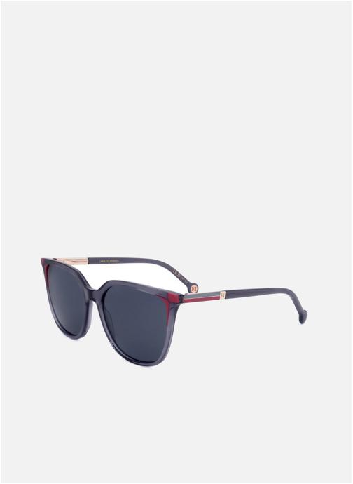 Carolina Herrera Lunettes de soleil femme gris