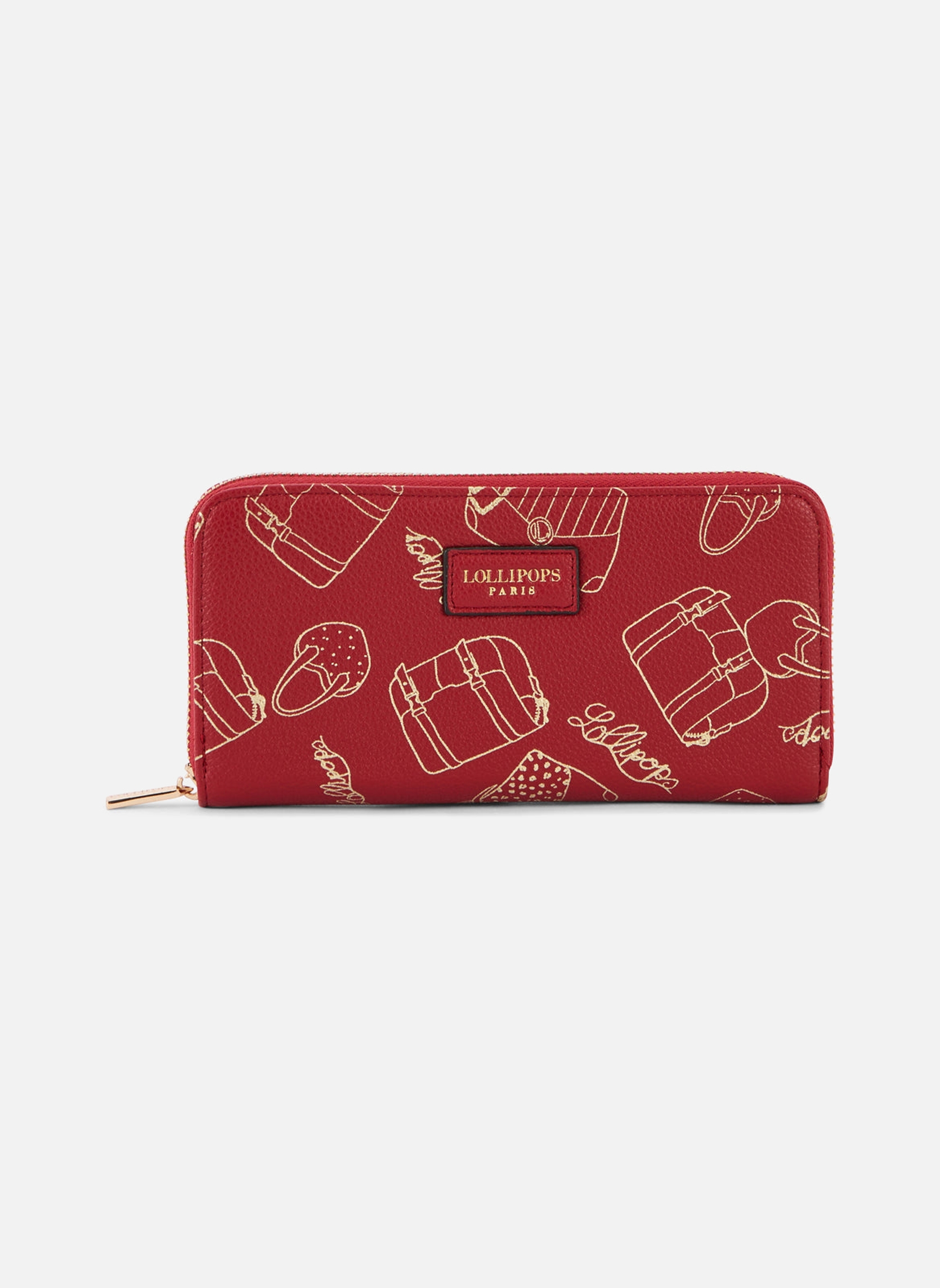 Portefeuilles Portefeuille Sya femme rouge Lollipops Portefeuilles Portefeuille Sya femme rouge Rouge