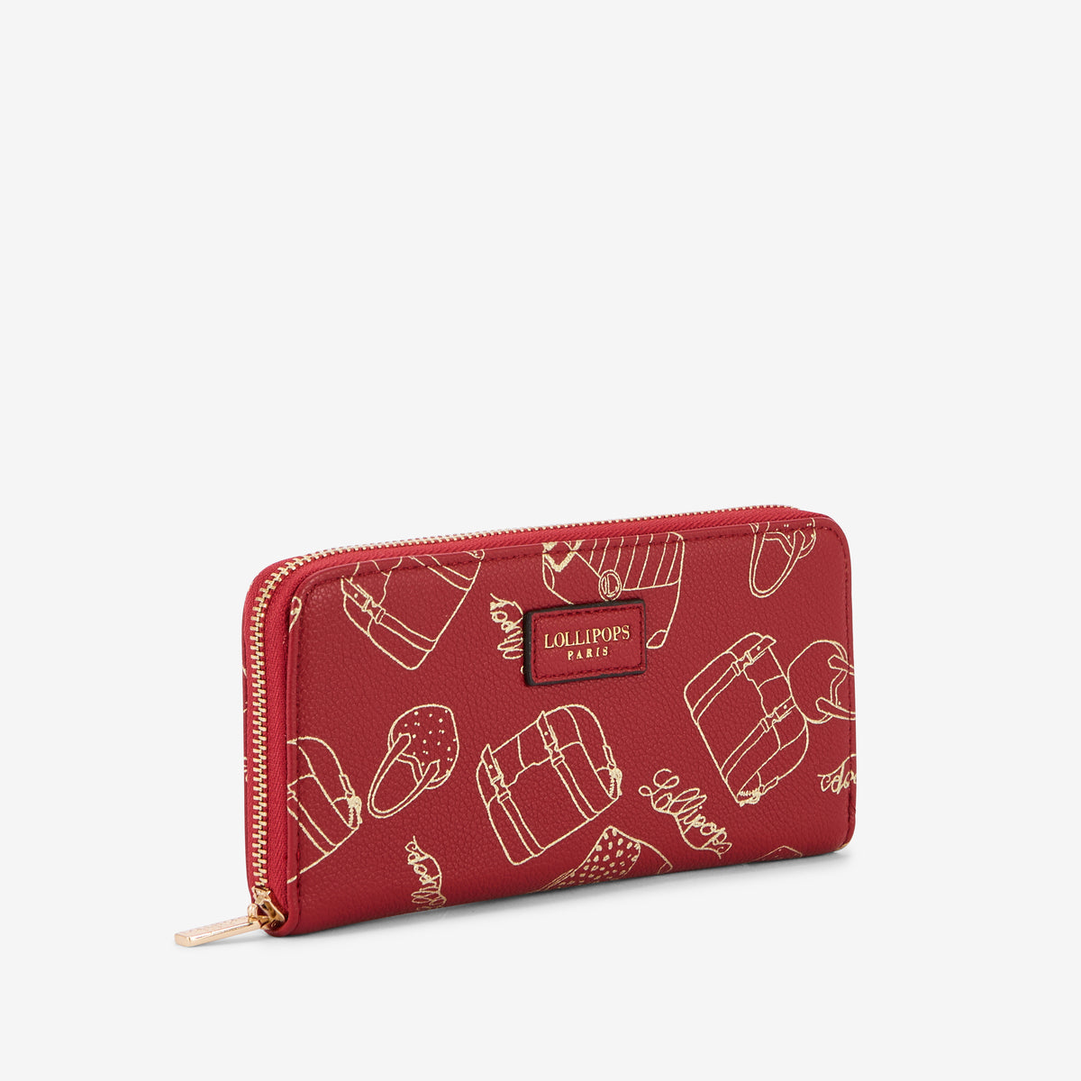 Portefeuilles Portefeuille Sya femme rouge Lollipops Portefeuilles Portefeuille Sya femme rouge Rouge