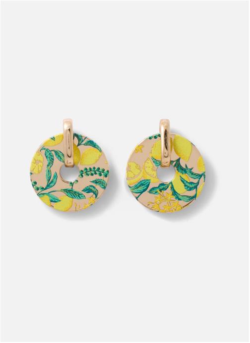Balaboosté Boucles d'oreilles femme jaune