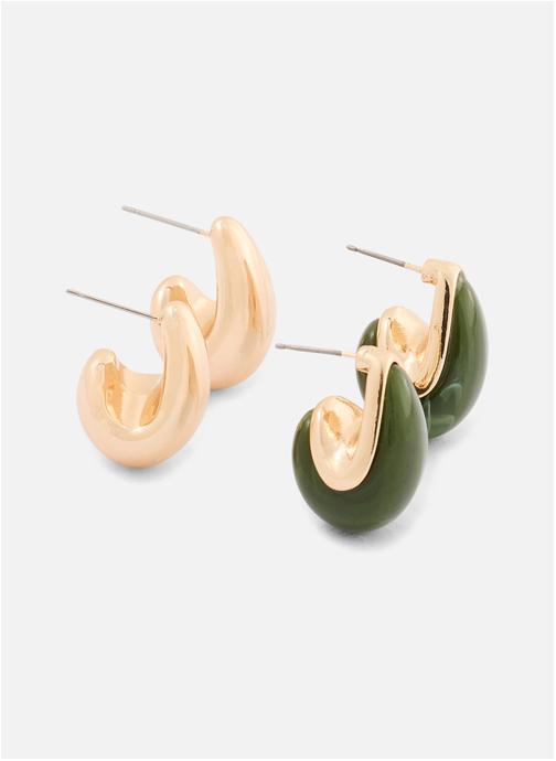 Balaboosté Boucles d'oreilles femme vert