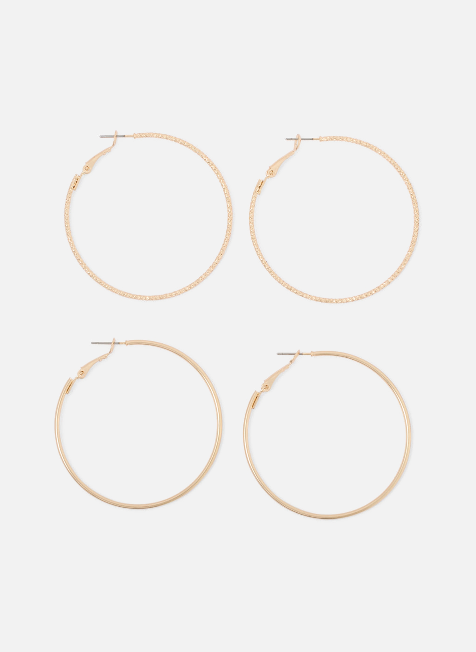 Boucles d'oreilles femme or et bronze Balaboosté Boucles d'oreilles femme or et bronze Or