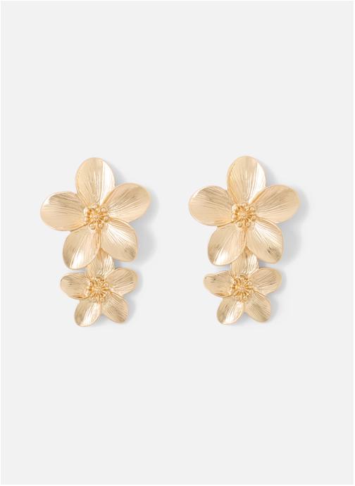 Balaboosté Boucles d'oreilles femme or et bronze