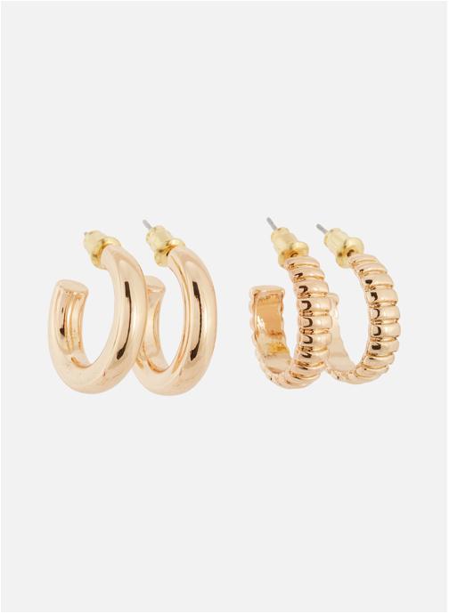 Balaboosté Boucles d'oreilles femme or et bronze