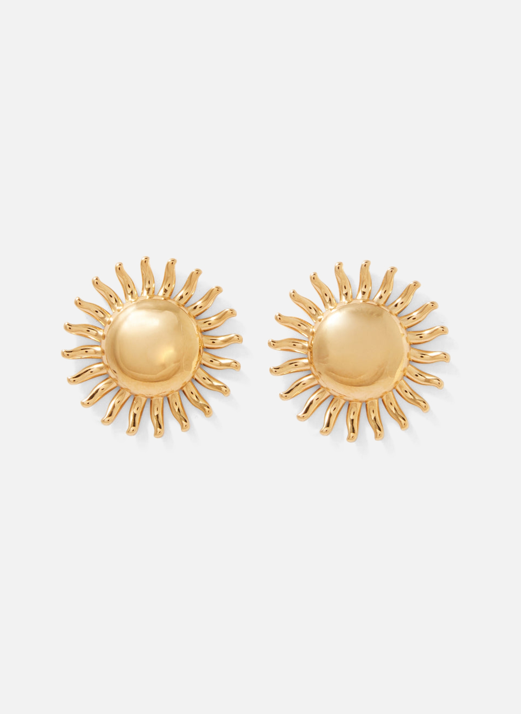Boucles d'oreilles femme or et bronze Balaboosté Boucles d'oreilles femme or et bronze Or