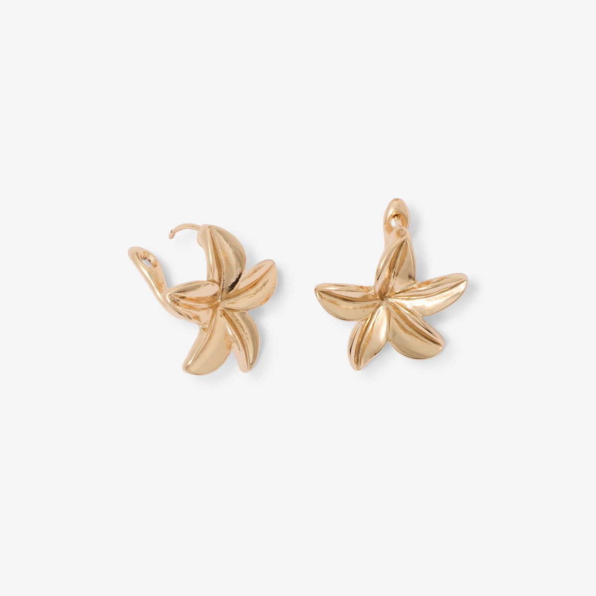 Boucles d'oreilles femme or et bronze Balaboosté Boucles d'oreilles femme or et bronze Or